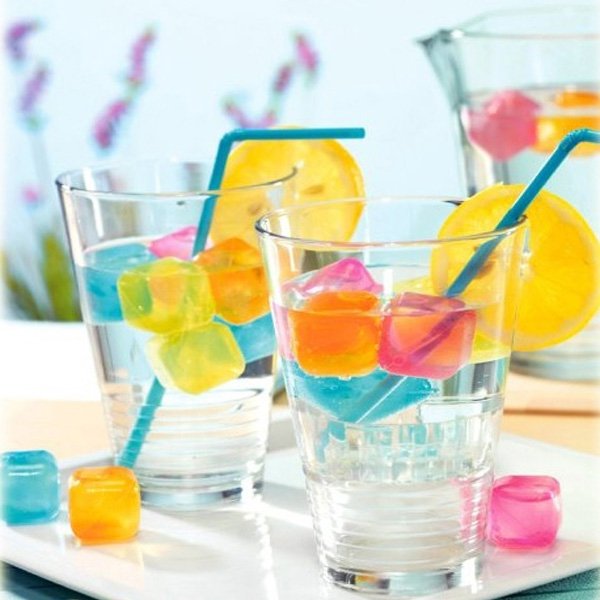 Serinletici ve Rengarenk Buz Küpleri Bitmeyen 10 Adet