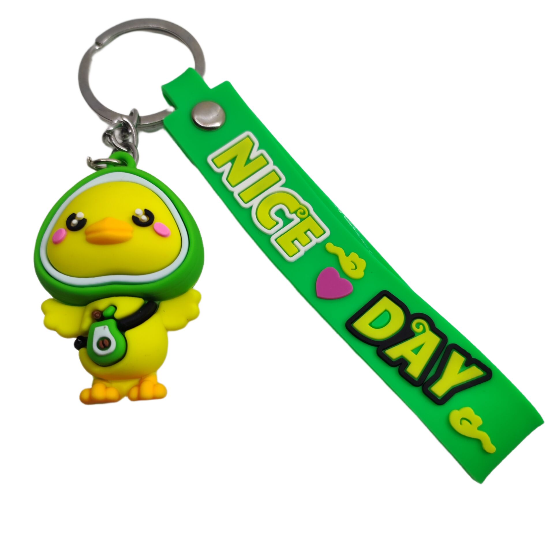 Nice Day Sevimli Ördek Anahtarlık Çanta Aksesuarı Süsü