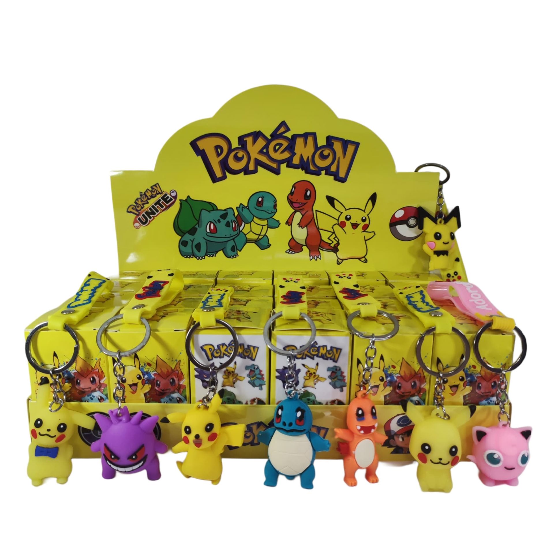 Pokemon Pikachu Sürpriz Kutu 1 Adet Pokemon Figür Anahtarlık Sürpriz Kutu