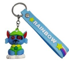 Paw Patrol Rocky Köpek Anahtarlık Çanta Aksesuarı Süsü