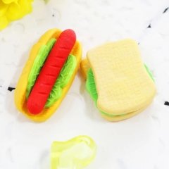 Hamburger Sandviç Seti Silgi 4'lü