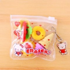 Hamburger Sandviç Seti Silgi 4'lü