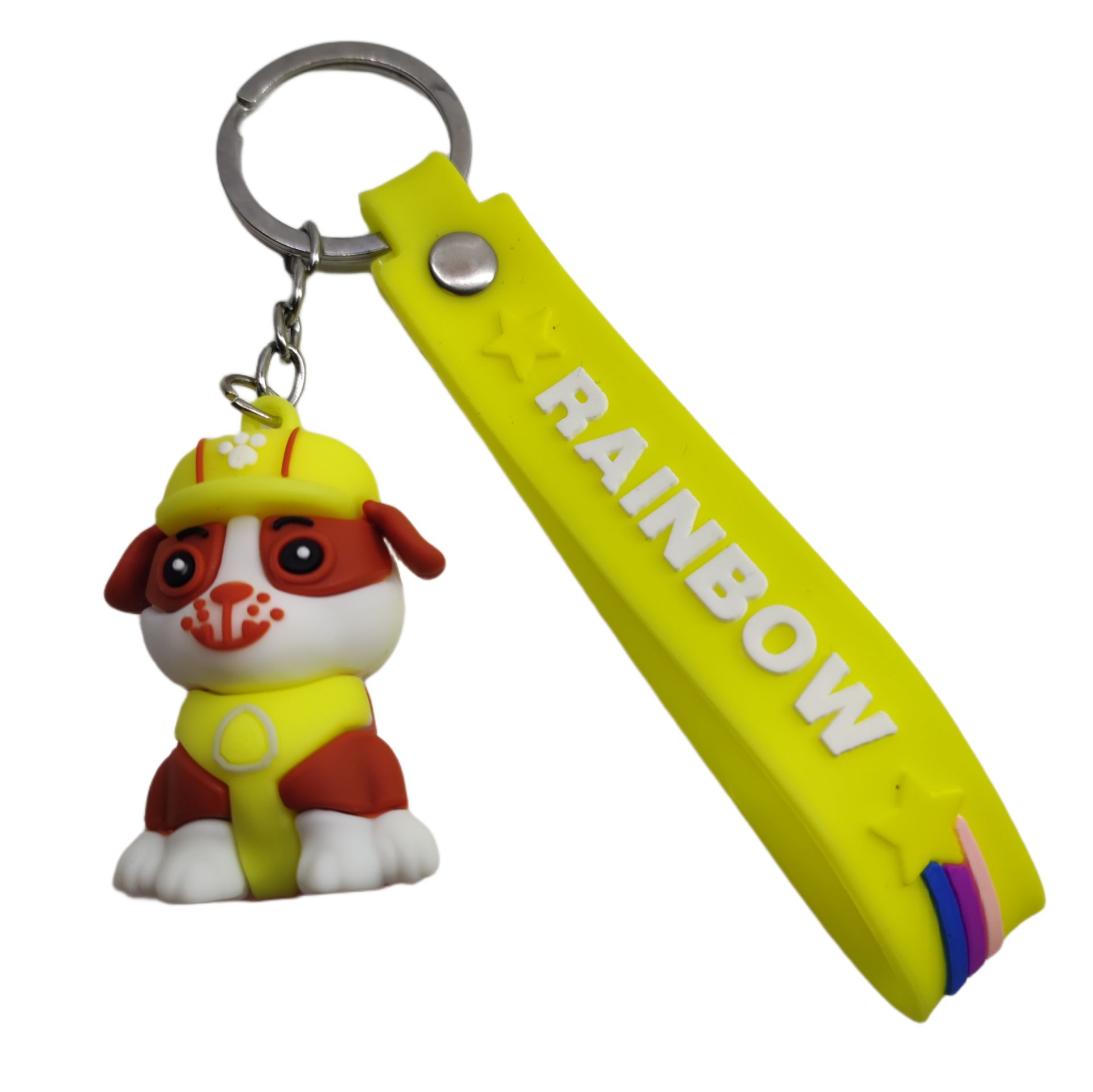 Paw Patrol Rubble Köpek Anahtarlık Çanta Aksesuarı Süsü