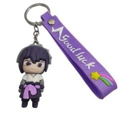 Anime Naruto Sasuke Figür Anahtarlık Çanta Aksesuarı Süsü