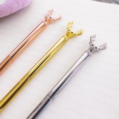 Metalik Renk Geyik Tükenmez Kalem