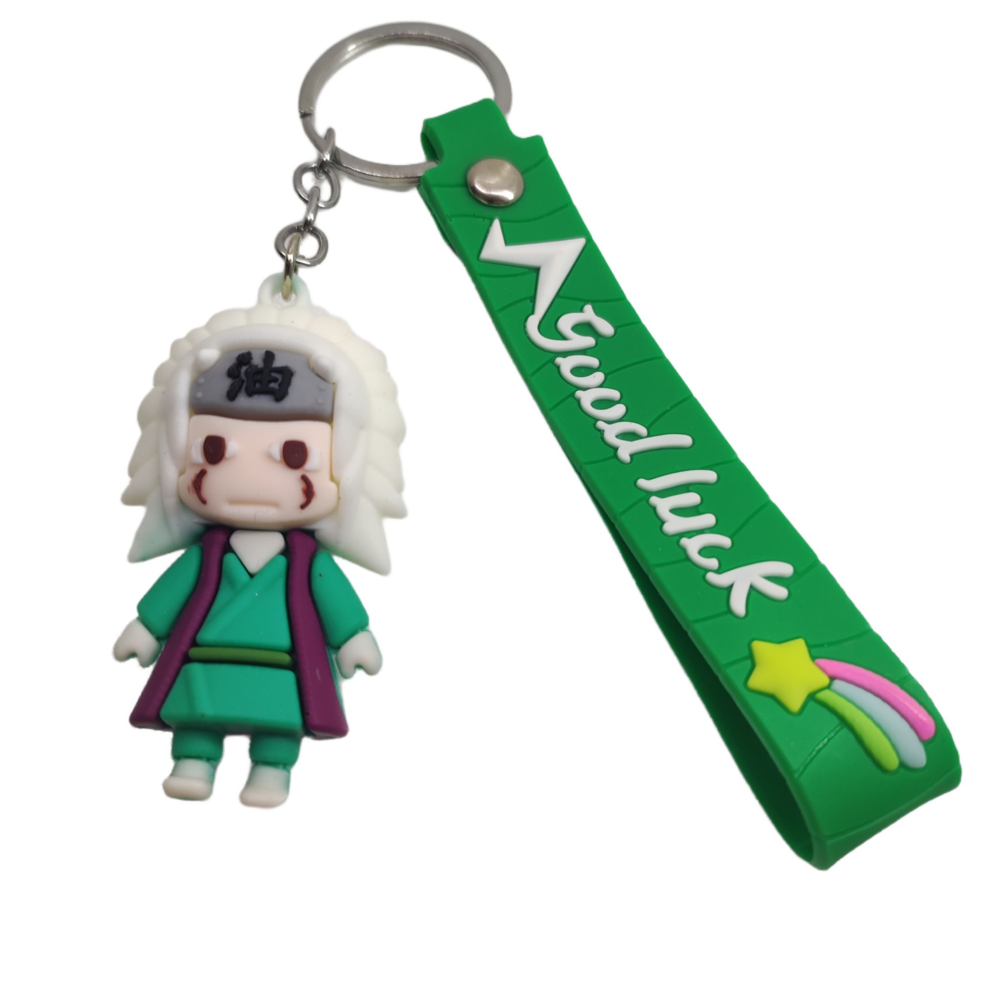 Anime Naruto Jiraiya Figür Anahtarlık Çanta Aksesuarı Süsü