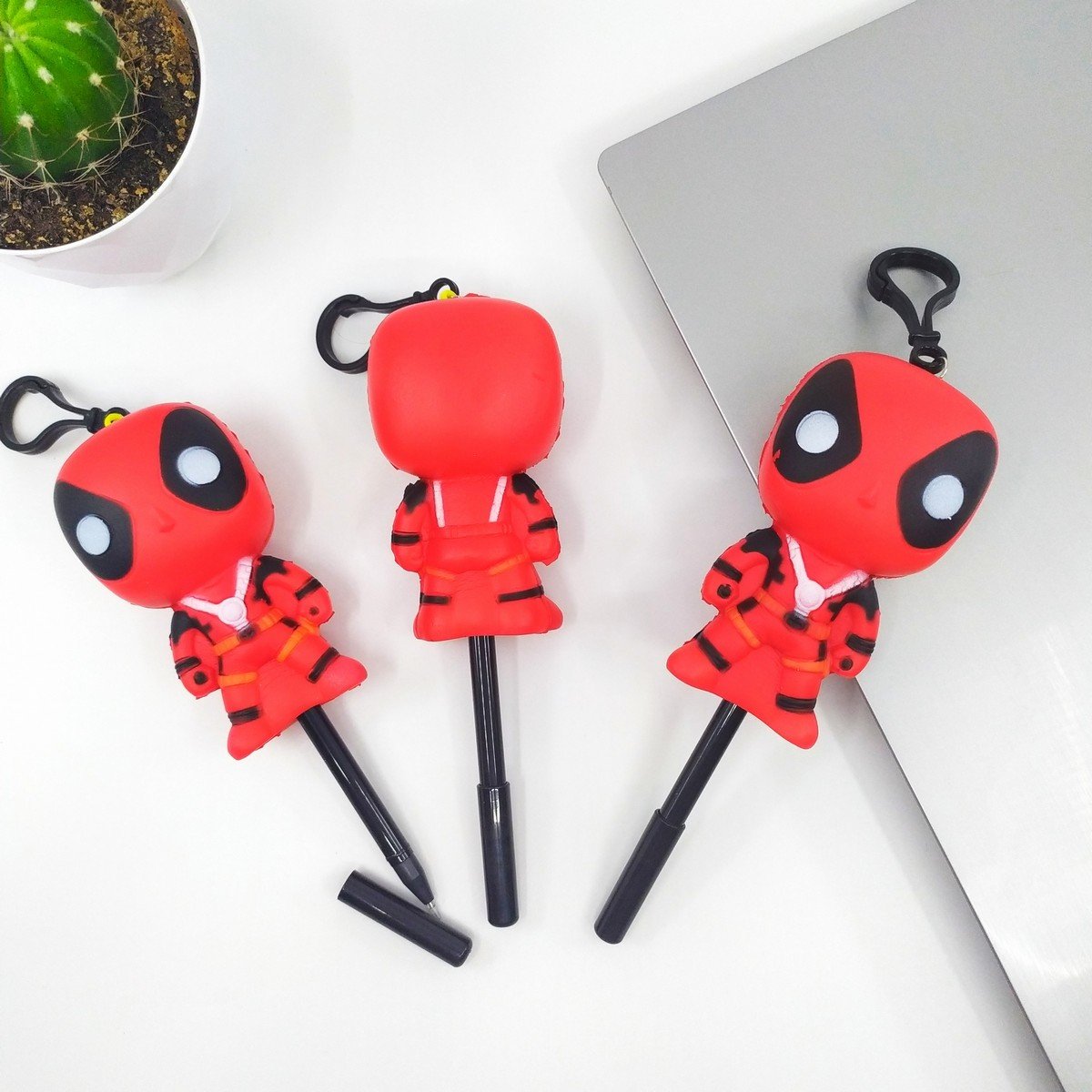 Squishy Jel Mürekkep Kalem Sevimli Deadpool