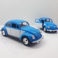 Mavi-Beyaz Metal Vosvos Araba Çek Bırak Model Woswos 1:32 Ölçek