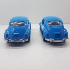 Mavi-Beyaz Metal Vosvos Araba Çek Bırak Model Woswos 1:32 Ölçek