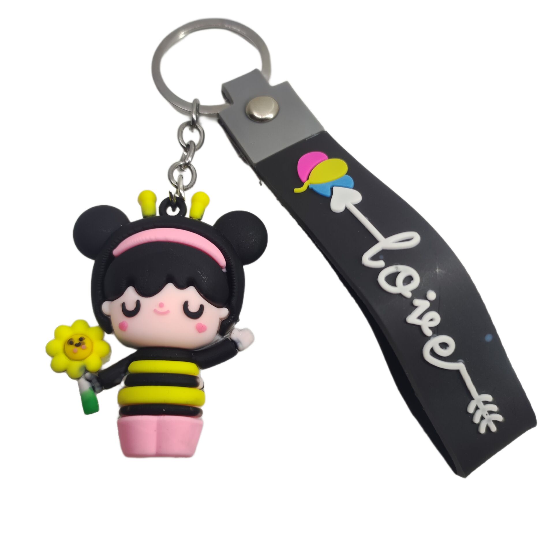 Pop Mart Momiji Perfect Partners Serisi Bumble Anahtarlık Çanta Aksesuarı Süsü