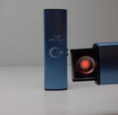 İnce Alevsiz Elektronik Türkiye Ay Yıldız Çakmak Şarjlı