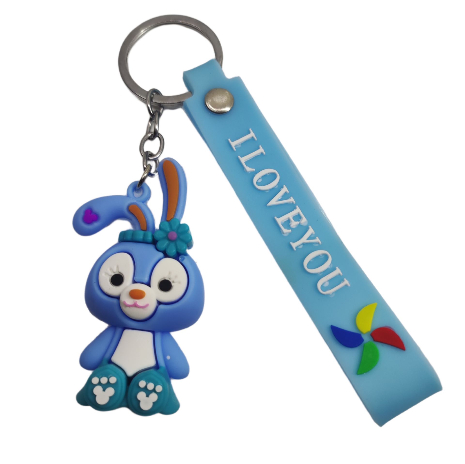 Sevimli Tavşan Anahtarlık Çanta Aksesuarı Süsü