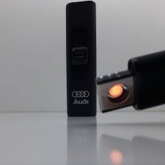 İnce Alevsiz Elektronik Audi Çakmak Şarjlı