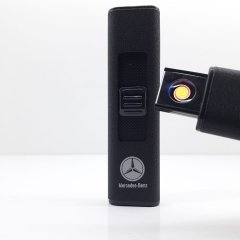 İnce Alevsiz Elektronik Mercedes Benz Çakmak Şarjlı