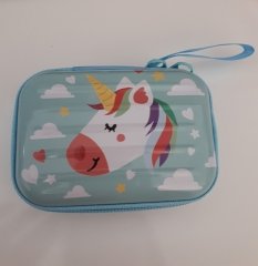 Unicorn Mavi Metal Cüzdan