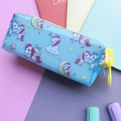 Zipper Unicorn Turkuaz - Sarı Büyük Kalemlik