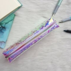 Metalik Hologram Yıldızlı Kalemlik