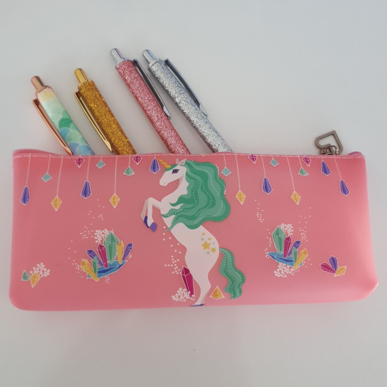 Unicorn Pembe Silikon Kalemlik