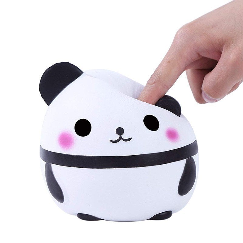Squishy Ponçikella Panda Sukuşi Orta Boy
