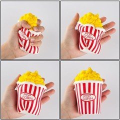Squishy Popcorn Renkli Kokulu Sukuşi