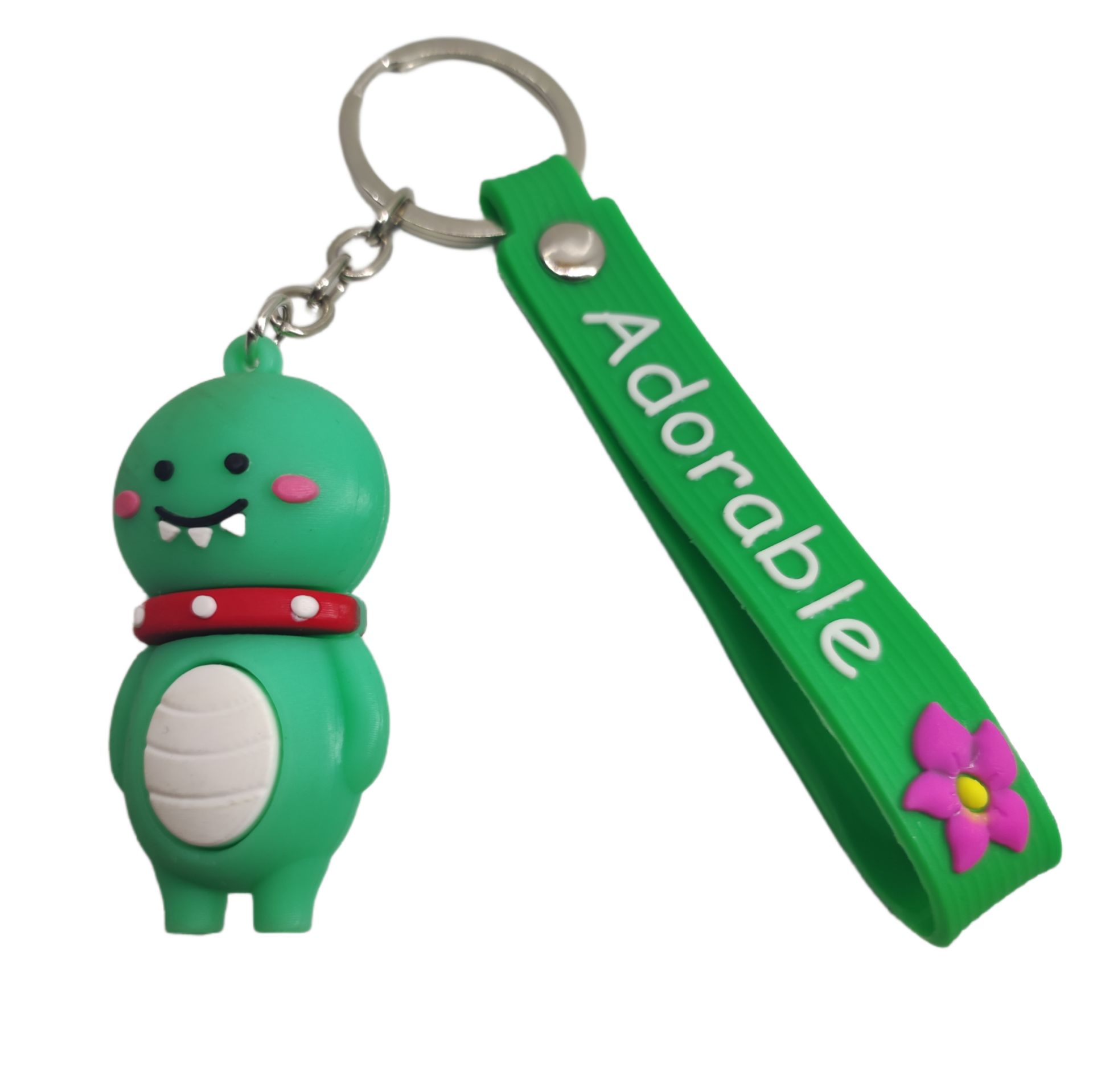 Sevimli Dinozor Anahtarlık Çanta Aksesuarı Süsü