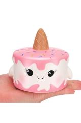 Renkli Squishy Unicorn Pasta Sukuşi Yavaş Yükselen Oyuncak