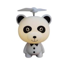 Ayıcık Şeklinde Led Işıklı Mini Fan