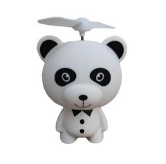 Ayıcık Şeklinde Led Işıklı Mini Fan