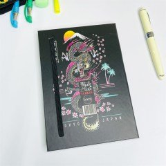 Dragon Tokyo Japan Tasarımlı Lastikli Defter