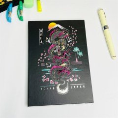Dragon Tokyo Japan Tasarımlı Lastikli Defter