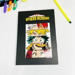 My Hero Academia Tasarımlı Lastikli Defter