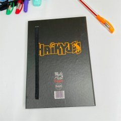 Haikyuu Tasarımlı Lastikli Defter