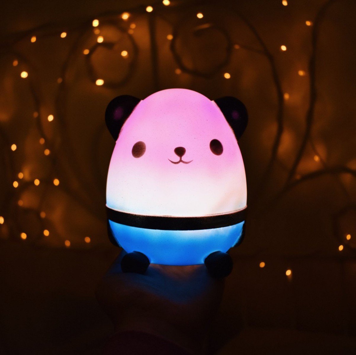 Ponçikella Panda Dokunmatik Renk Değiştiren Gece Lambası
