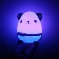 Ponçikella Panda Dokunmatik Renk Değiştiren Gece Lambası