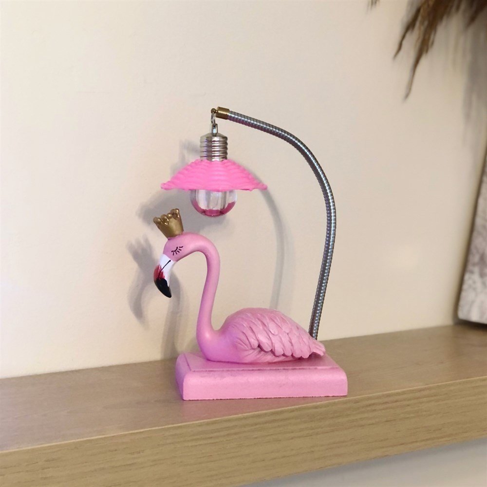 Flamingo Işıklı Masa Lambası Model 1