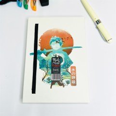 Demon Slayer Dragon Tasarımlı Lastikli Defter