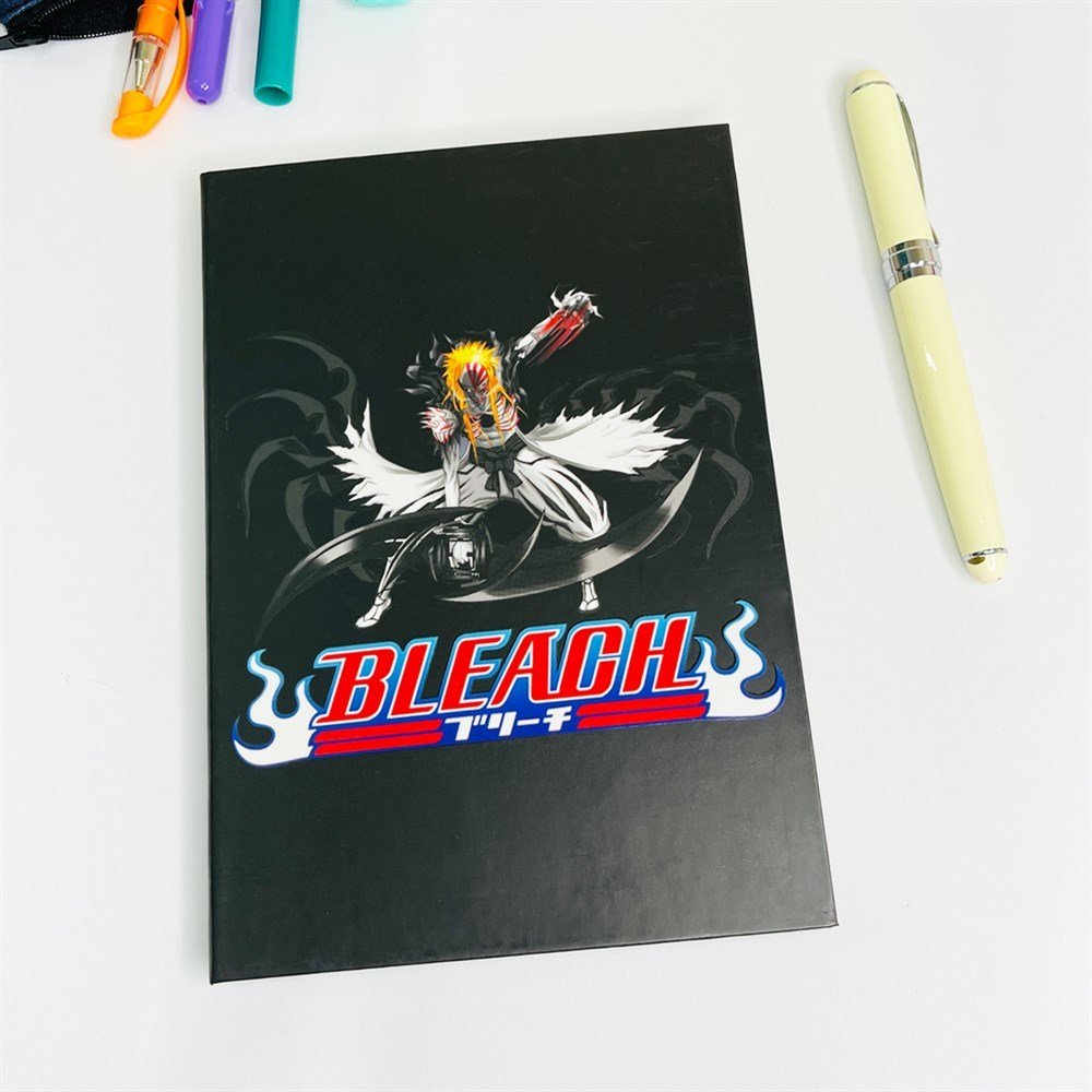 Bleach Tasarımlı Lastikli Defter