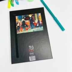 Uchiha Itachi Tasarımlı Lastikli Defter
