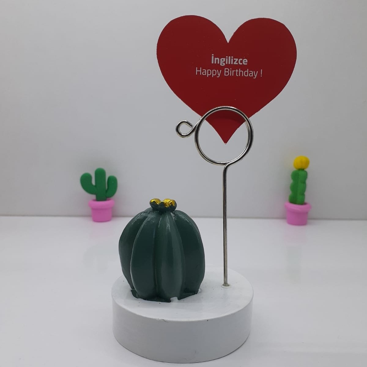 Kaktüs Not Tutucu Model 2