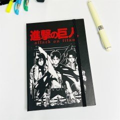 Hero Attack On Titan Tasarımlı Lastikli Defter