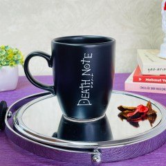 Death Note Tasarımlı Siyah Kupa