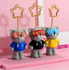 Sevimli Kedi Not Tutucu