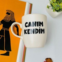 Canım Kendim Tasarımlı Beyaz Kupa