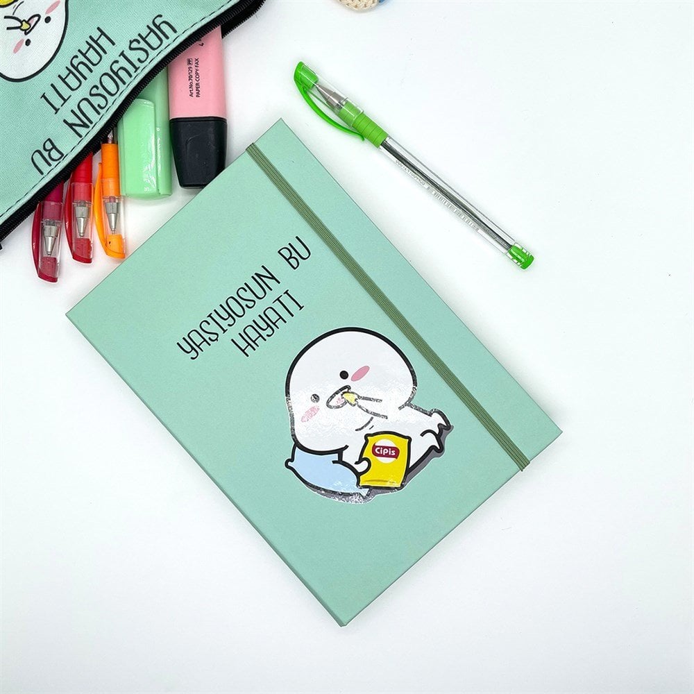 Bedeller Ödedik Tasarımlı Lastikli Defter