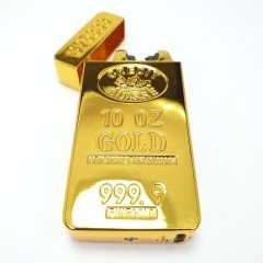 Gold İnce Elektronik Şarjlı Çakmak