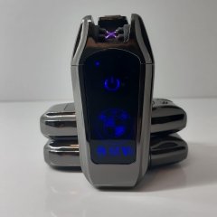 Bmw Araba Anahtarlık Dokunmatik Çakmak Led Dijital Göstergeli Şarjlı