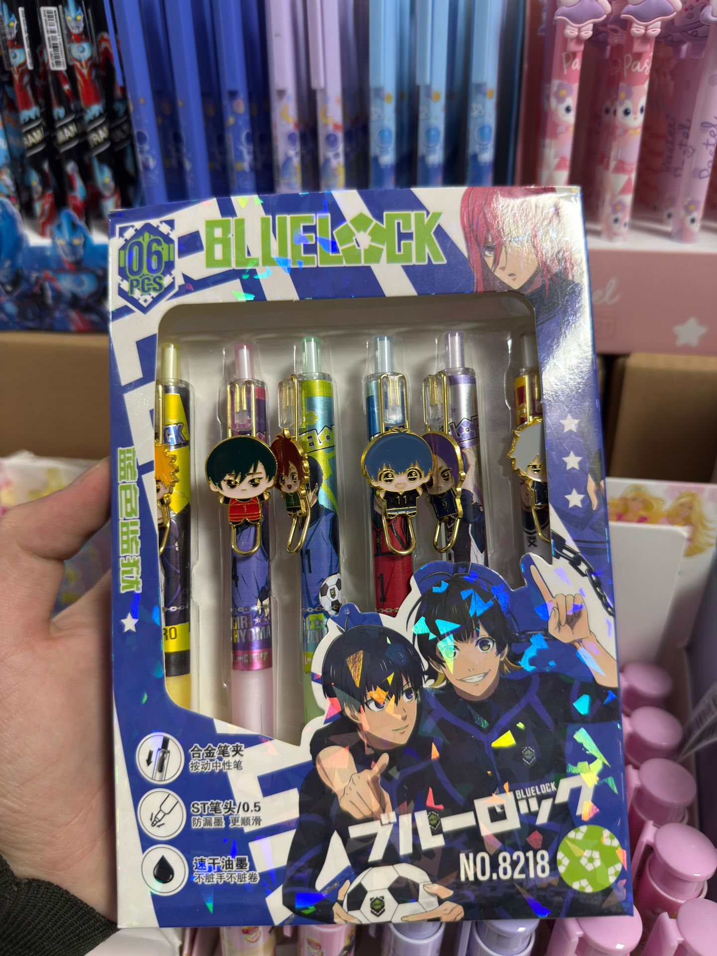 Karakterli 6lı Uçlu Kalem 0.5 Uçlu