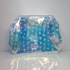 Renkli Şeffaf Hologram Kalemlik Makyaj Çantası