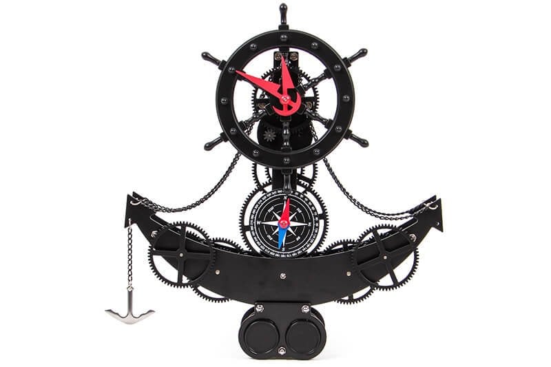 Hareketli Çarklı Çapa Masa Saati