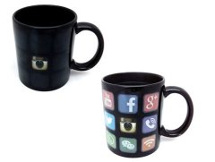 Sihirli Sosyal Medya Kupa Bardak